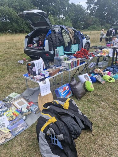 Car boot raising money for Prevention Van
