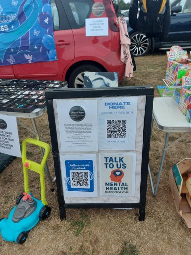 Car boot raising money for Prevention Van